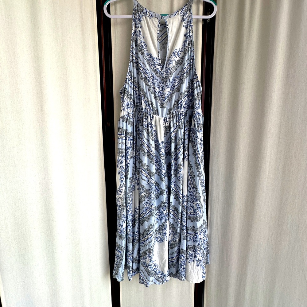 Torrid Challis Bandanna Print High Neck Sun Dress 2X Hi-Lo - Picture 10 of 10